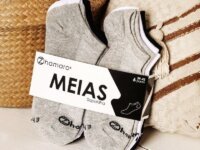 Kit 10 Pares Meias Zhamaro Premium Sapatilha Invisível Sport
