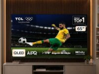Smart TV TCL 65 Polegadas QLED 4K P7K WiFi Bluetooth Google 65P7K